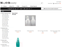 Tablet Screenshot of mapofbeauty.com